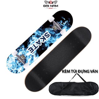  Ván Trượt Thi Đấu DNS03 Kích Thước 80cm Chính Hãng Đại Nam Sport Chịu Lực 120kg + Túi Đựng Ván 