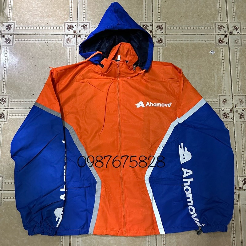 Áo khoác ahamove vải siêu đẹp
