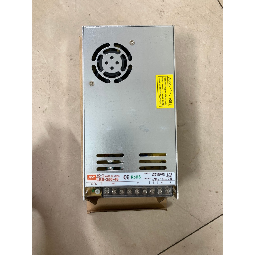 Nguồn tổ ong 48v 7.3a 350W meanwell LRS-350-48
