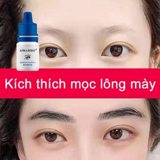 Serum dưỡng mày Serum Kích Thích Mọc Râu Mọc Lông Mi Mọc Lông Mày 3ml giúp lông mày dày đẹp tự nhiên sau