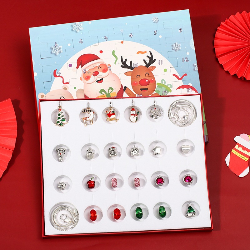 Vòng Charm Lắc Tay Giáng Sinh Noel Quà Tặng Giáng Sinh Noel 24 Chi Tiết