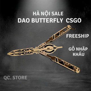 Mô Hình Butterfly CSGO Bằng Gỗ - Mô hình lắp ráp butterfly