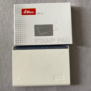 Khay tampon chấm mực - hộp mực dấu  SP-2 SP-3 Shiny Stamp Pad SP1 SP2 SP3 CÓ MỰC SẴN