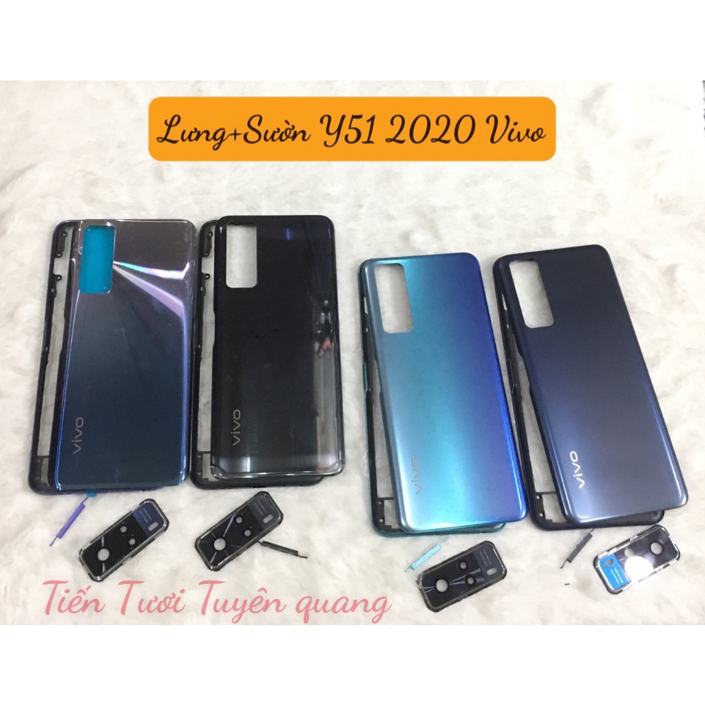 Vỏ lưng +sườn Y51 2020 vivo