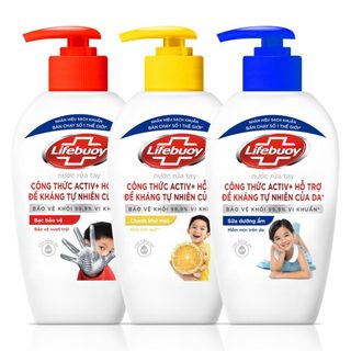 Nước rửa tay LifeBuoy 180g/chai  Diệt khuẩn 99,9%