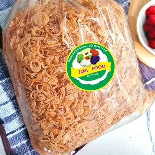 Hành khô phi sẵn xôi phú thượng 1Kg hành khô - Đồ ăn nhanh bảo quản lâu dài an toàn túi 300g