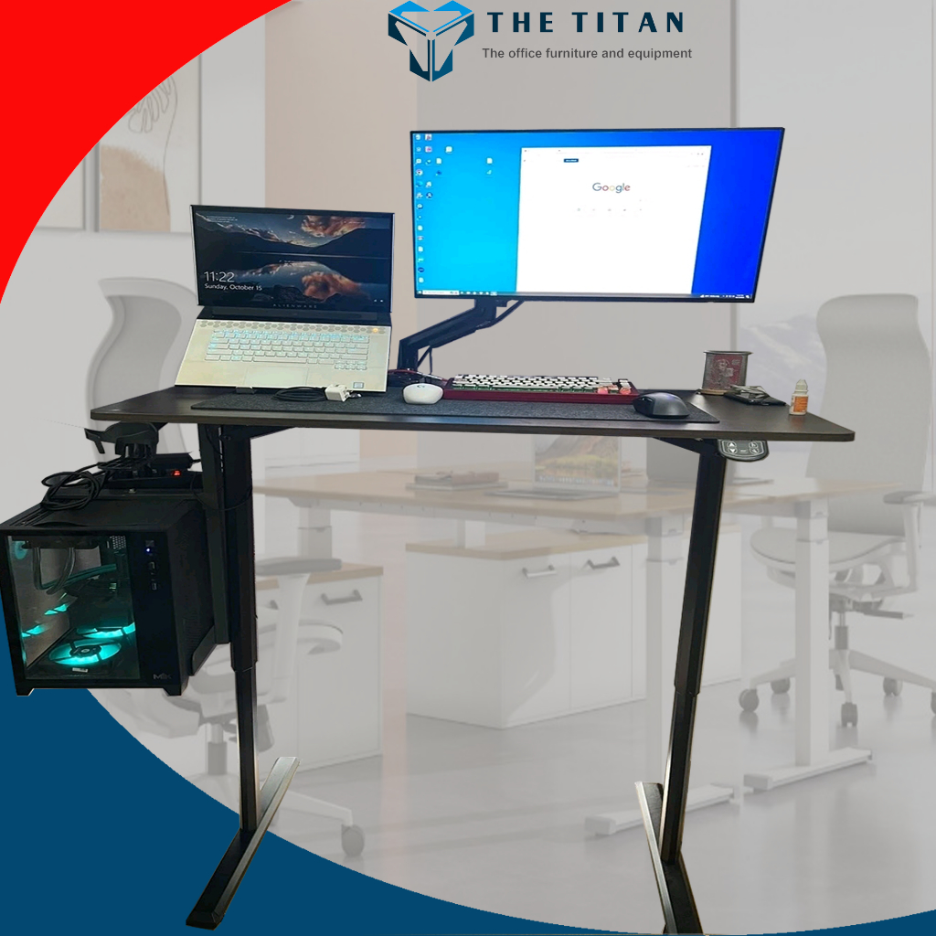 Giá Treo Thùng PC Gắn Bàn, Kệ Treo CPU Gắn bàn Mới Nhất ,Giá treo Case máy tính