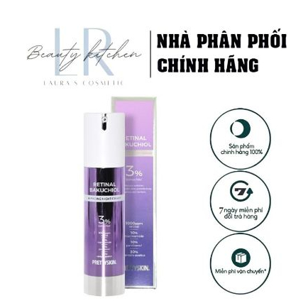 Retinol Pretty Skin, kem dưỡng Retinal Bakuchiol A-Mazing Night Cream, tái tạo da căng bóng, trắng mịn, mờ thâm