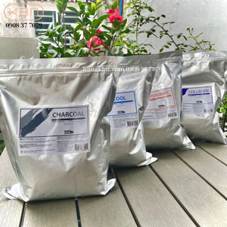 Bột mặt nạ dẻo TBM Hàn Quốc Combo 4 loại (Cool, Collagen, Vitamin C và Than hoạt tính) (chính hãng)