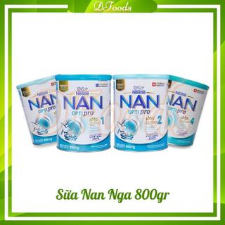 [HCM] DATE 2026 Sữa Nan Nga cho bé số 1,2,3,4 800g