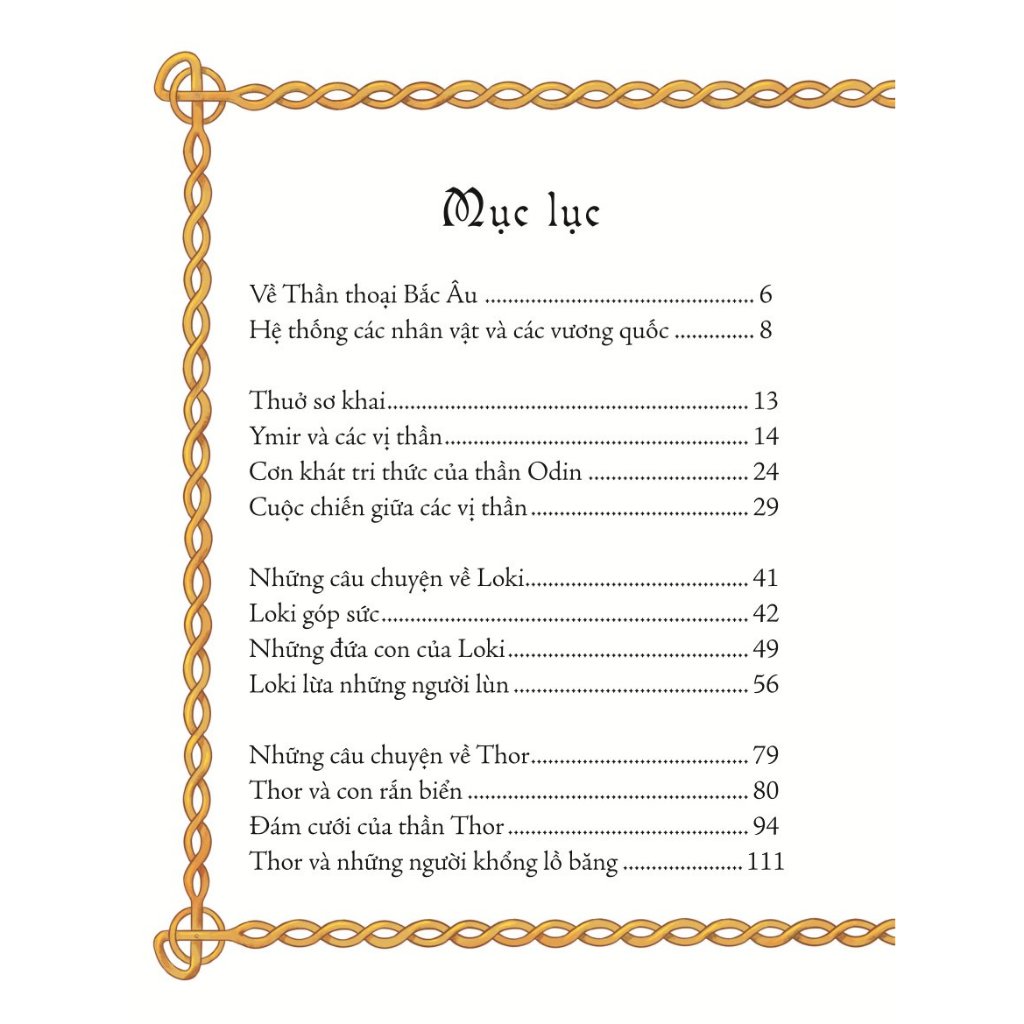 Sách thiếu nhi - Illustrated Classics - Thần thoại Bắc Âu