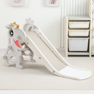 Cầu trượt cho bé hình khủng khong bằng nhựa an toàn, combo cầu tụt + vòng bóng rổ, đồ chơi trẻ em, ngựa bập bênh cho bé