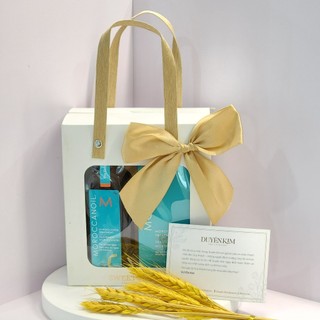 Sét quà tặng tinh dầu dưỡng tóc Moroccanoil Treatment Original 100ml