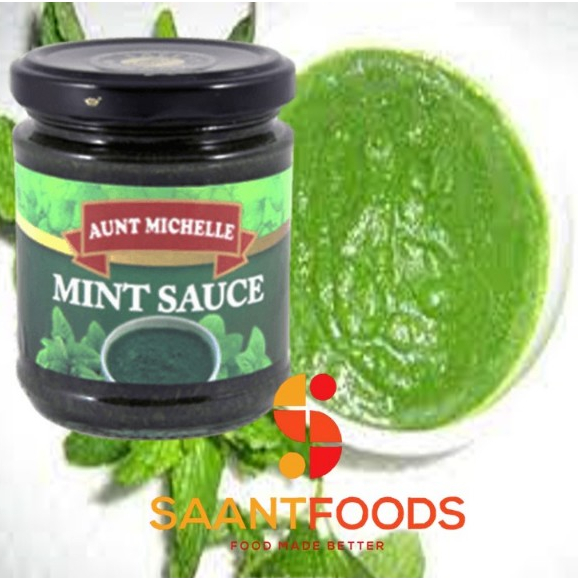 Sốt bạc hà (mint sauce) Aunt michelle 180 gram