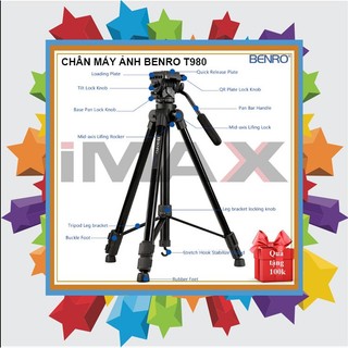Chân máy ảnh benro t980