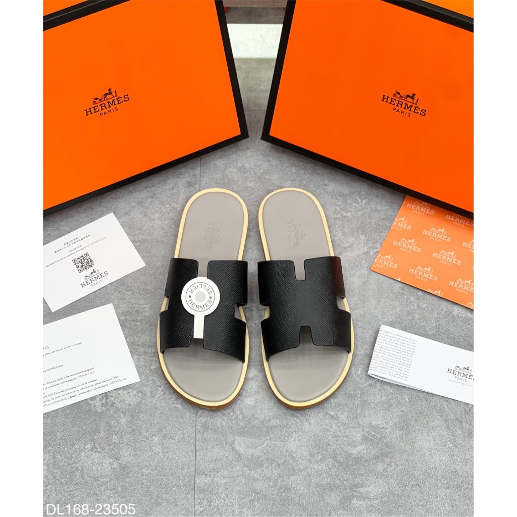 Dép lê HM đế gỗ - dép da qai be đế xanh siêu hot ảnh video tại shop_HOT 2023