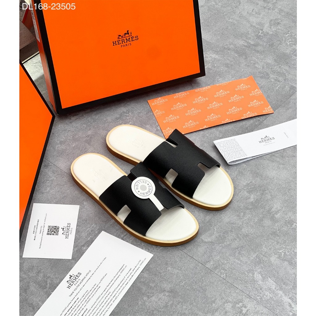 Dép lê HM đế gỗ - dép da qai be đế xanh siêu hot ảnh video tại shop_HOT 2023