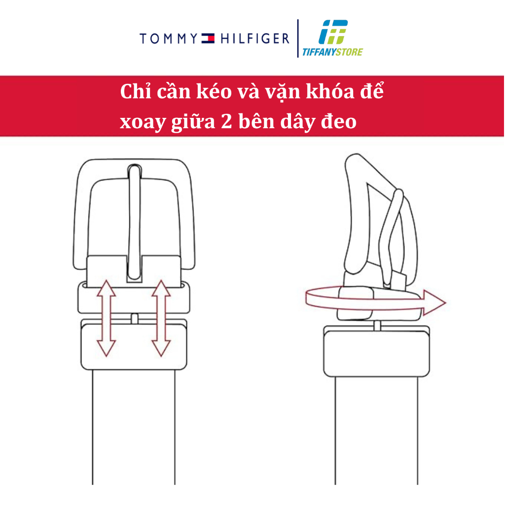 Thắt lưng nam Tommy Hilfiger Men's - Chính hãng - Nhập tại Mỹ