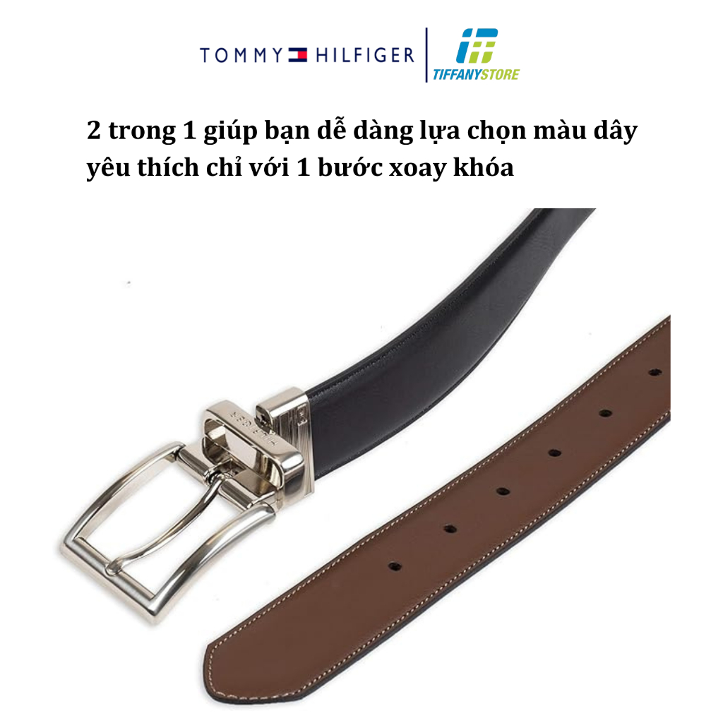 Thắt lưng nam Tommy Hilfiger Men's - Chính hãng - Nhập tại Mỹ
