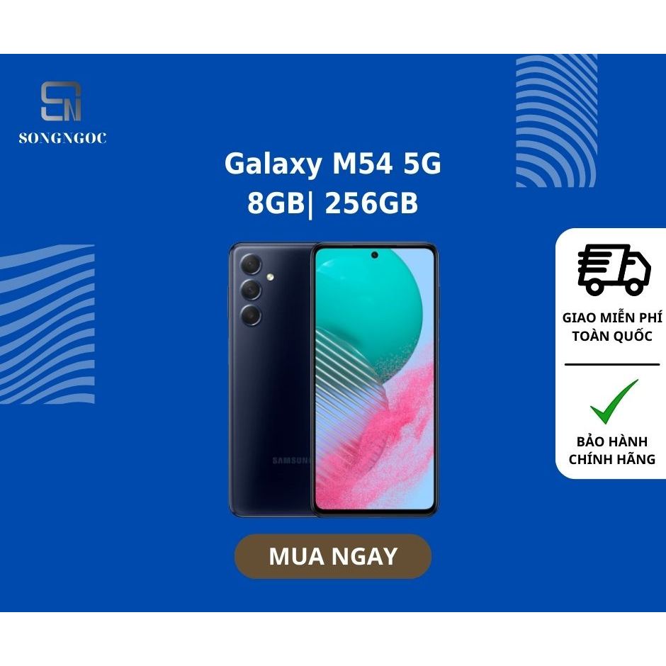 Điện thoại Galaxy M54 5G 8GB - 256GB