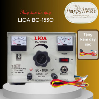 (HÀNG CHÍNH HÃNG) Máy sạc bình ắc quy Lioa BC1815 ( 15A 0-18V ) / Máy sạc bình ắc quy Lioa BC1830 ( 30A 0-18V )