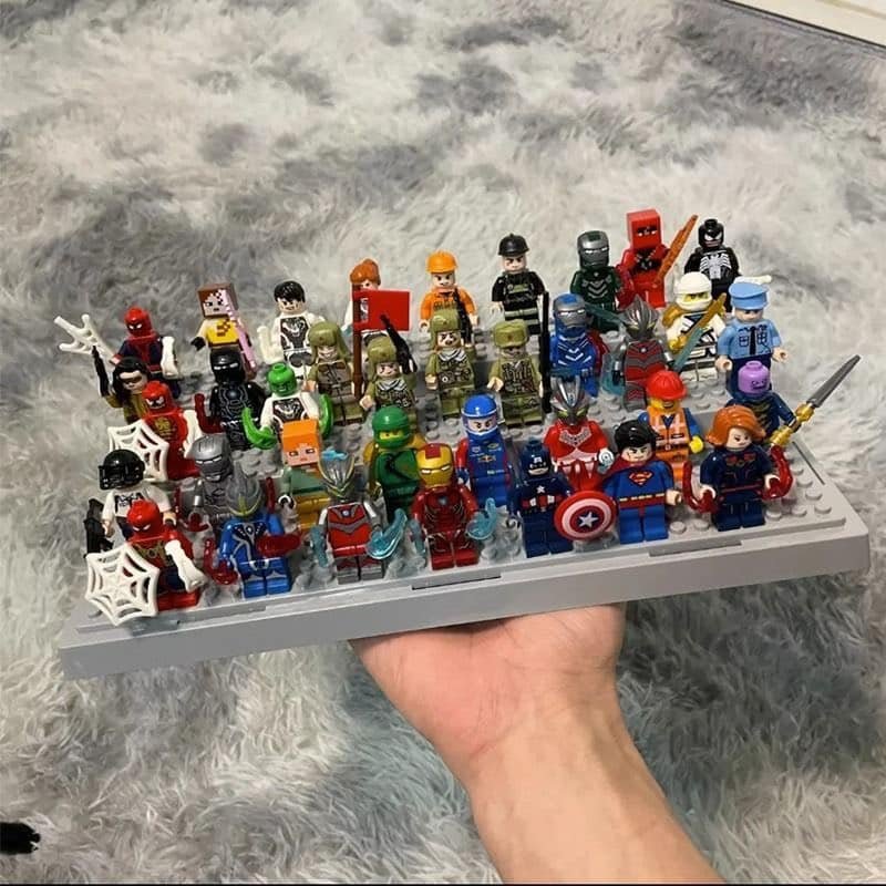 BỘ LEGO 36 NHÂN VẬT SIÊU ANH HÙNG CHO BÉ