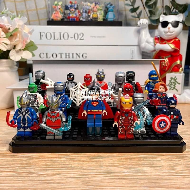 BỘ LEGO 36 NHÂN VẬT SIÊU ANH HÙNG CHO BÉ