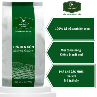 Trà Đen Số 9 Lộc Phát - 0.5Kg - Nguyên Liệu Dùng Để Pha Chế Trà Sữa