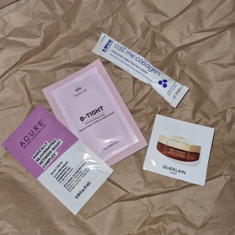 Sample gói các hãng gift Sephora/Ulta US
