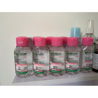 Nước tẩy trang Garnier hồng Micellar Water- Hàng khuyến mại 50ml