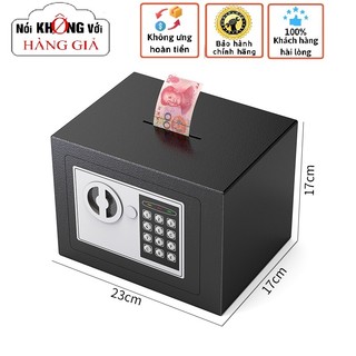 Két sắt mini điện tử, két mini 17E, két điện tử mini 17E