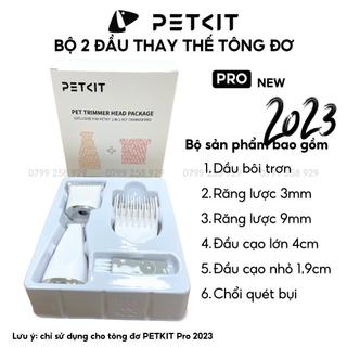  Dây Cáp Sạc, Đầu Cắt Thay Thế Cho Tông Đơ Cắt Tỉa Lông Thú Cưng 2 in 1 PETKIT Pro 2024 Chính Hãng