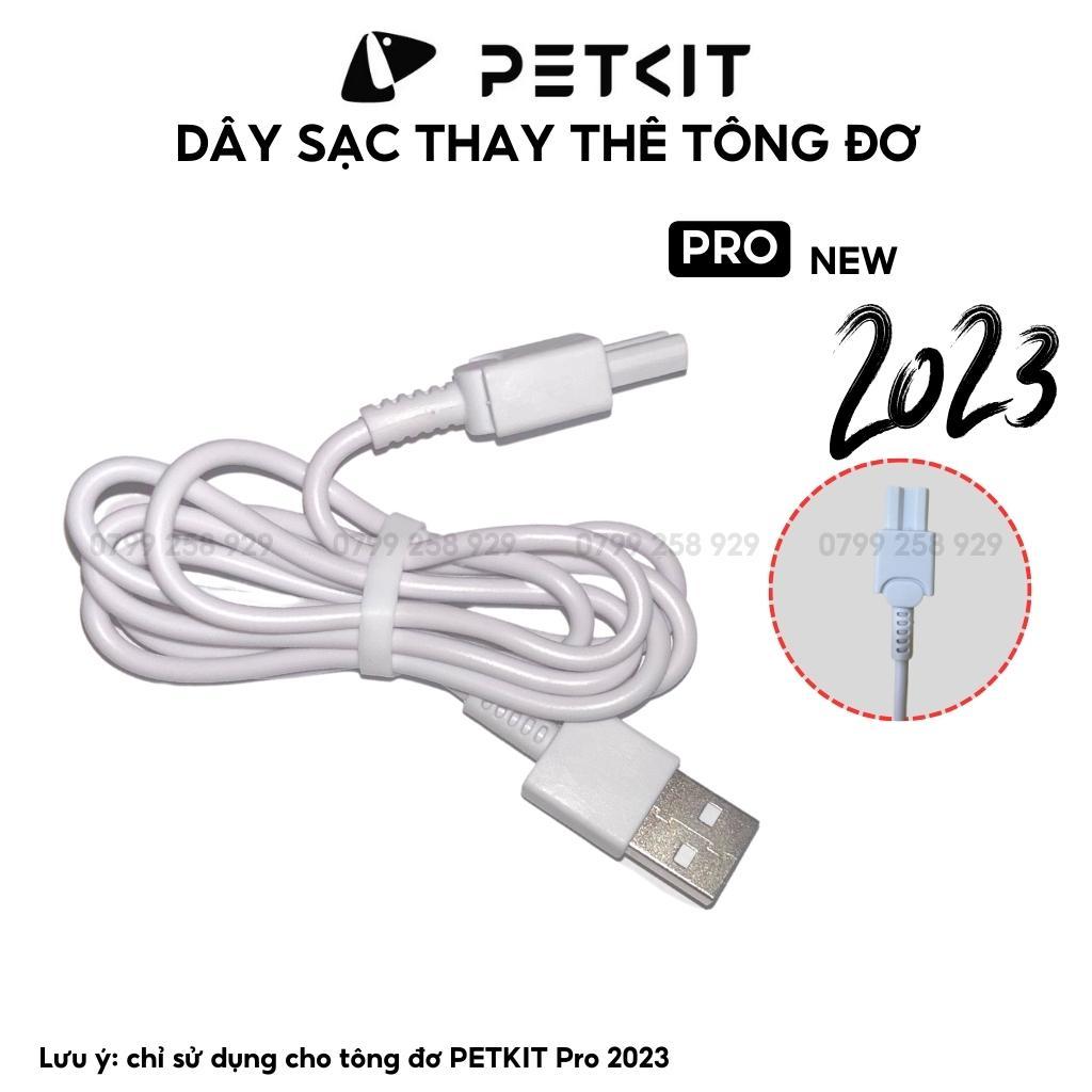 Dây Cáp Sạc, Đầu Cắt Thay Thế Cho Tông Đơ Cắt Tỉa Lông Thú Cưng 2 in 1 PETKIT Pro 2023 Chính Hãng