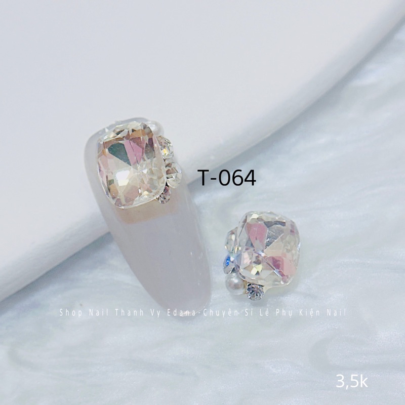 Chamr đá trang trí nail