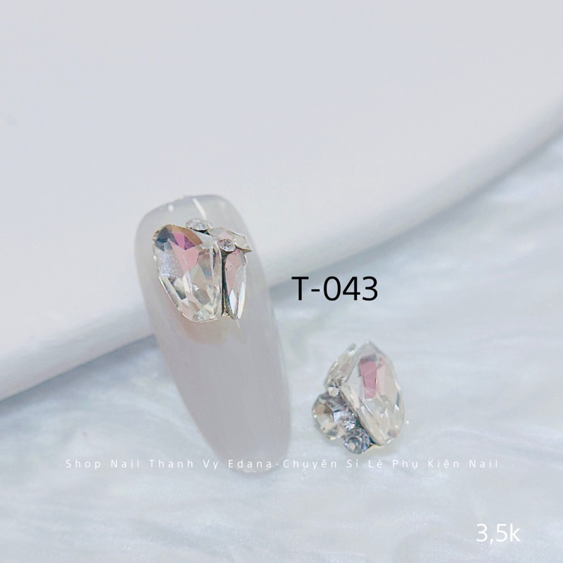 Chamr đá trang trí nail