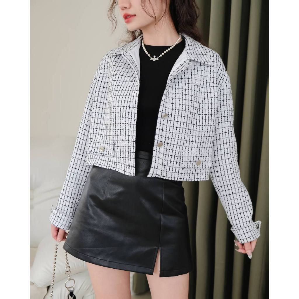 Chân váy da THE C.I.U - Adela Skirt