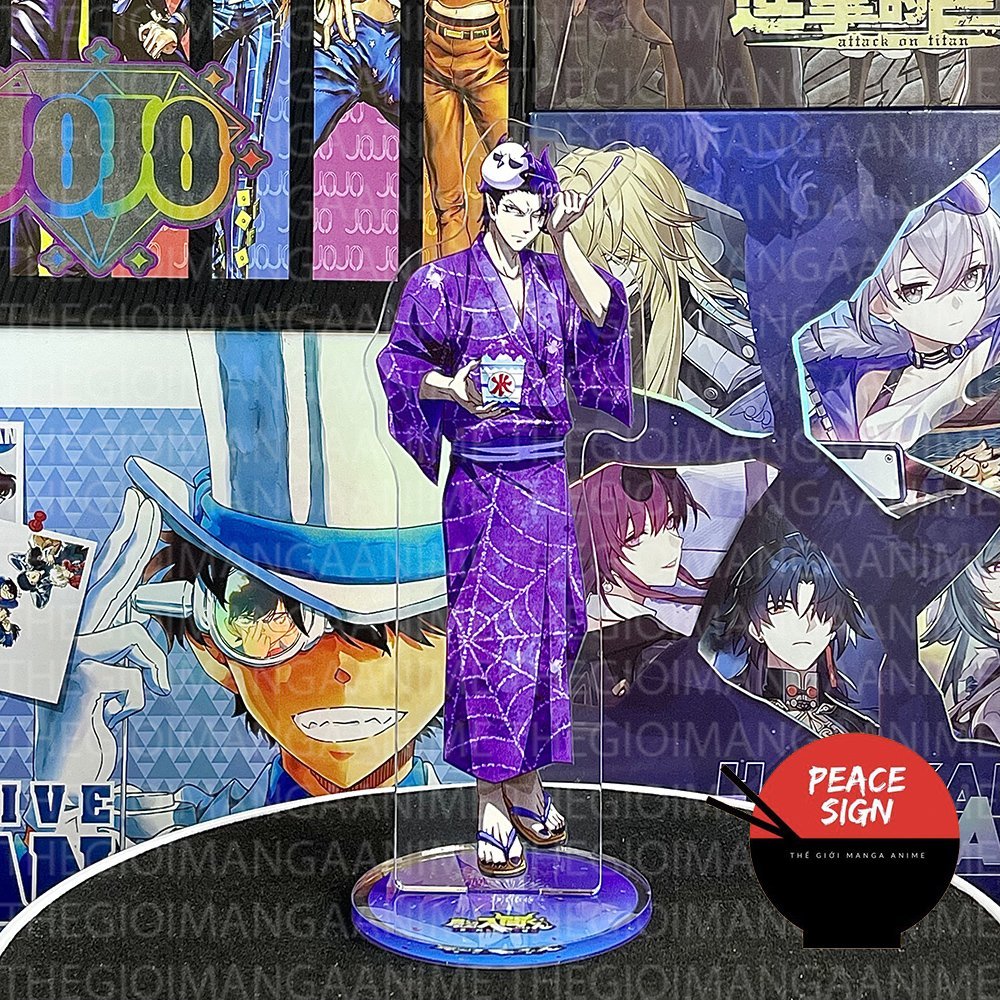 Mô hình standee IRUMA GIÁ ĐÁO ver LỄ HỘI Mairimashita! Iruma-kun mica chibi arcylic anime trưng bày