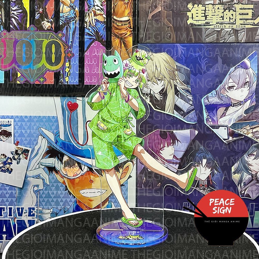 Mô hình standee IRUMA GIÁ ĐÁO ver LỄ HỘI Mairimashita! Iruma-kun mica chibi arcylic anime trưng bày