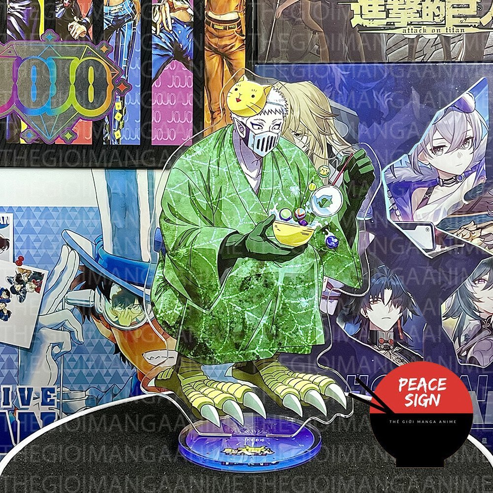 Mô hình standee IRUMA GIÁ ĐÁO ver LỄ HỘI Mairimashita! Iruma-kun mica chibi arcylic anime trưng bày