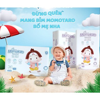 Bỉm tã dán quần MOMOTARO đủ size S56 M48 M46 L42XL39 XXL36 XXXL35