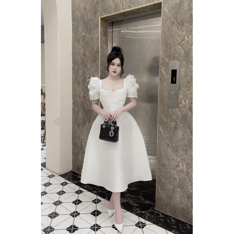 Váy tacta đính hoa phuongbabi