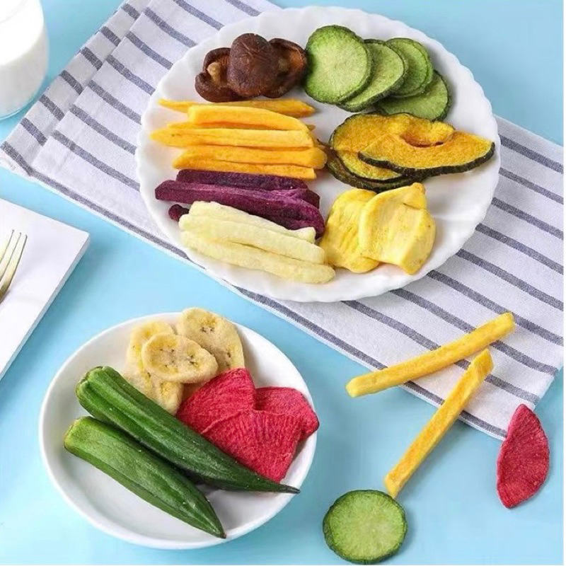 🍠RAU CỦ TRÁI CÂY SẤY GIÒN🥔