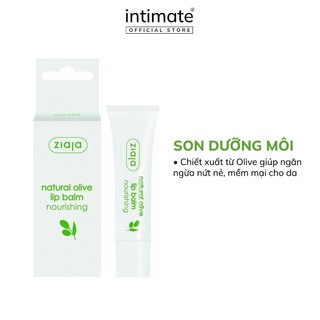 Son Dưỡng Môi Cấp Ẩm ZIAJA Chiết Xuất Từ Olive Giúp Ngăn Ngừa Nứt Nẻ, Mềm Mại Cho Da 10g
