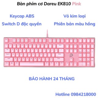 Bàn phím cơ gaming dareu ek810 – queen