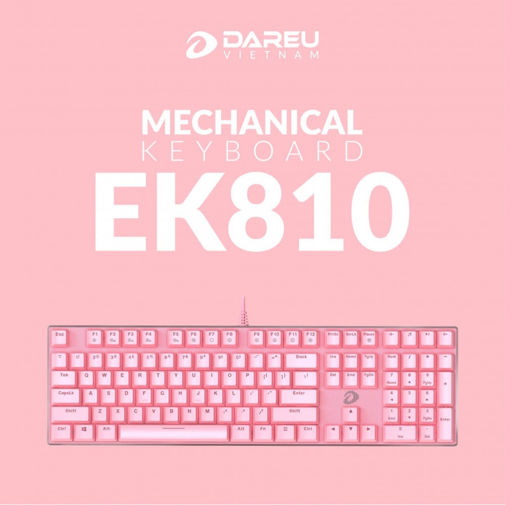 Bàn phím cơ Gaming DAREU EK810 – Queen