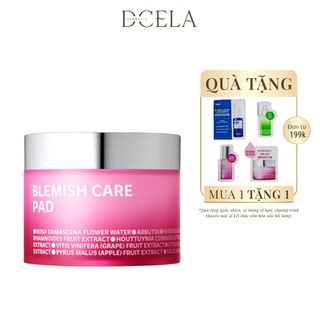 Nước hoa hồng isoi blemish care toner pad 60 sheet