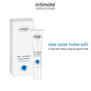 Kem Giảm Thâm Mắt Anti-shadow Eye Cream ZIAJA Giúp Làm Sáng Vùng Da Quanh Mắt 15ml