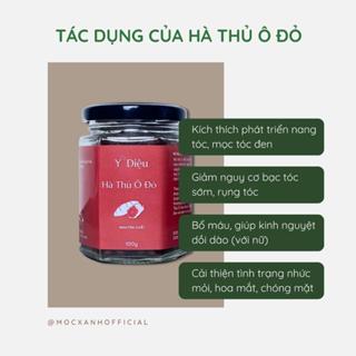 Hà Thủ Ô Đỏ Nguyên Chất Y DIỆU, Giúp giảm bạc tóc sớm - Bổ máu