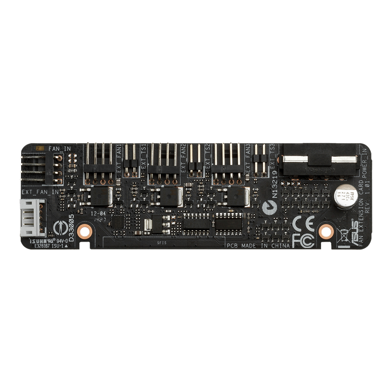 Bo mạch giúp lắp đặt thêm quạt cho mainboard - Fan extension card -  Hàng chính hãng đi kèm mainboard ASUS