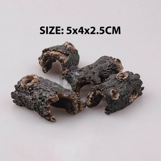 Khúc gỗ mục 5x3x2 trang trí hồ cá, bể cá, chậu cây, tiểu cảnh terrarium